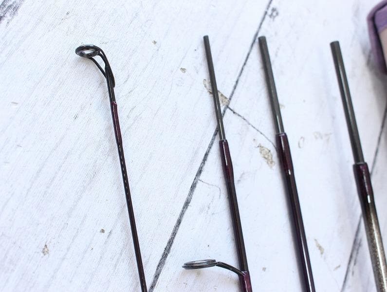 美品 ダイワ シルバークリークX 604-LRS パックロッド