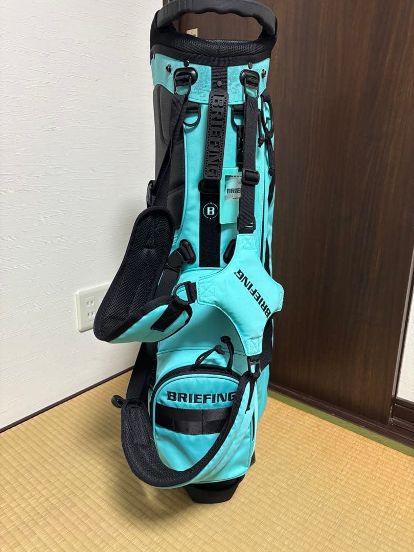 ブリーフィング　CR-4 #02 キャディバッグ　アクア　ミントブルー