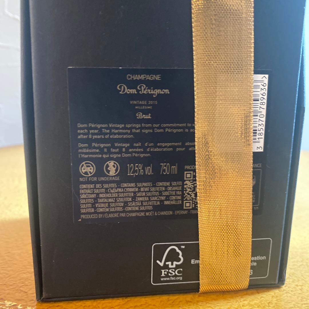 依頼により値下げしましたー！！ ドン・ペリニヨン 2015年 ギフトボックス入り