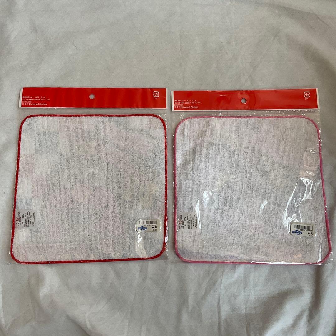 新品　USJ 10周年　Elmo Abby Cadabby タオル　平成レトロ