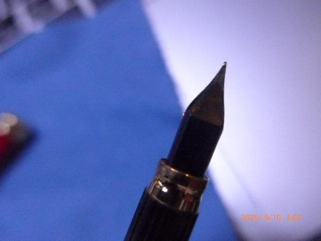 美品！貴重　ウォーターマン 万年筆 レディ シャーロット レッドラッカー EF