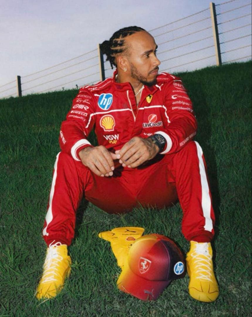 フェラーリ SF チーム ルイス・ハミルトン イギリスGP キャップ 2025