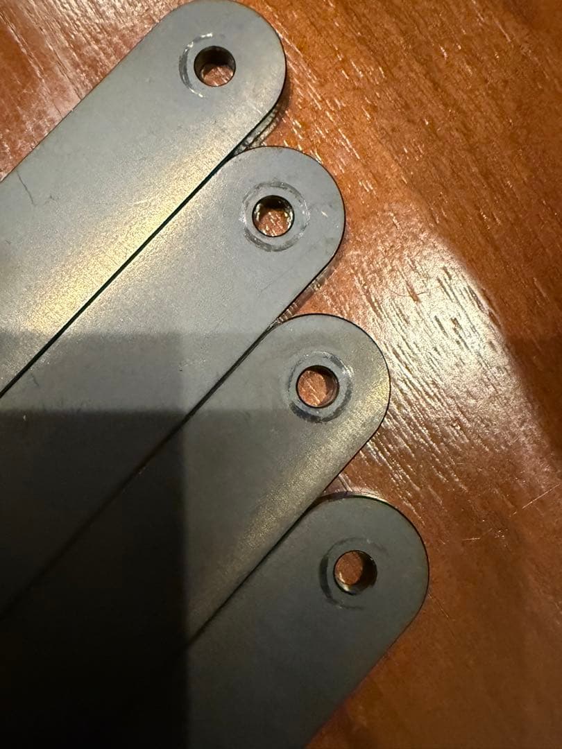 カーミットチェア　金具フルセット　ブラック　inavance