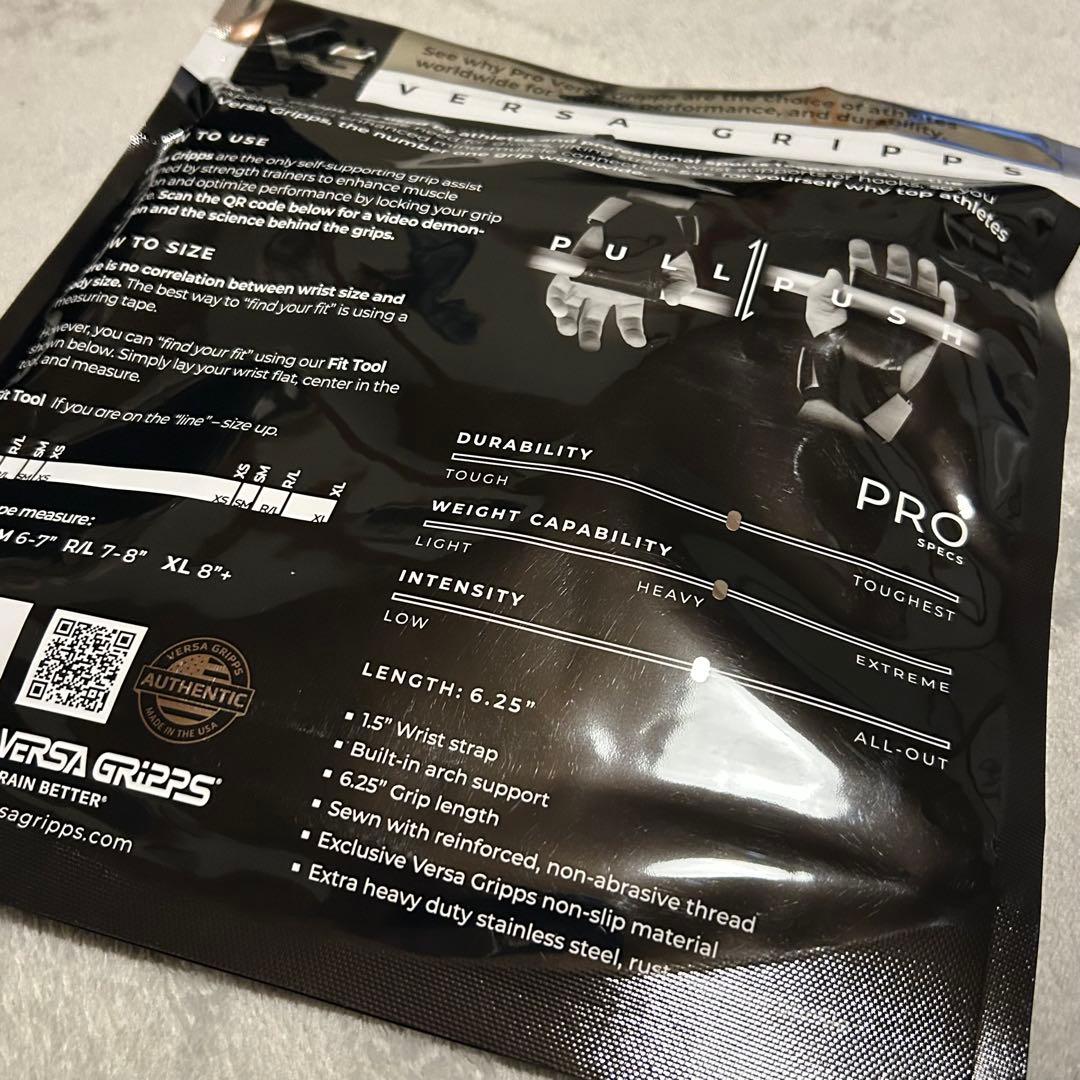 LÝFT × VERSA GRIPPS パワーグリップ　バーサグリップ　ブラック