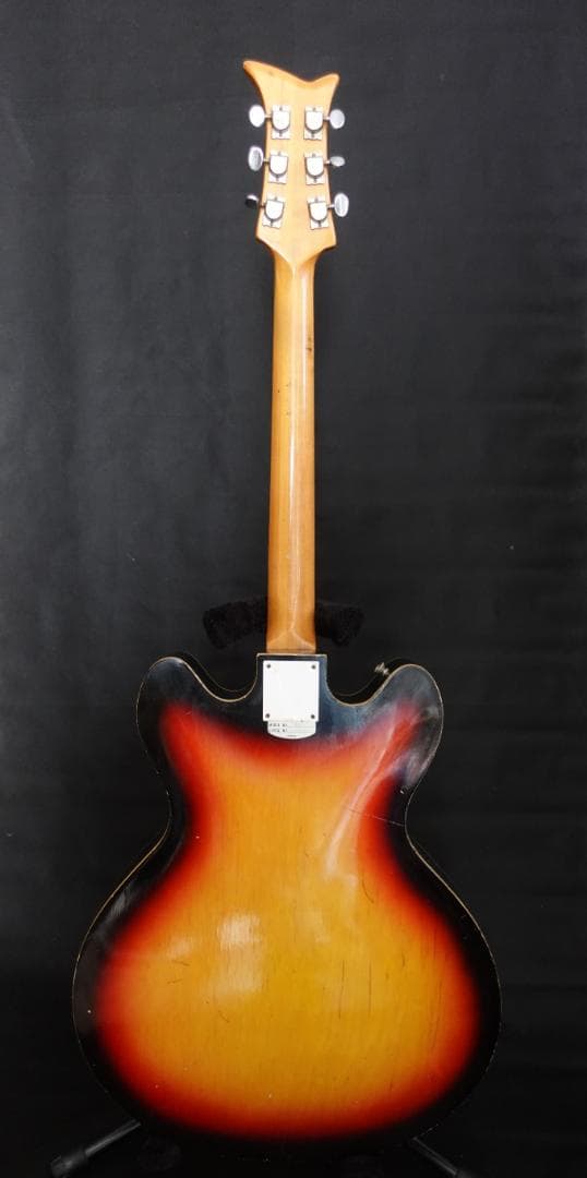 60年代製 Teisco Vegas-66 フルアコギター