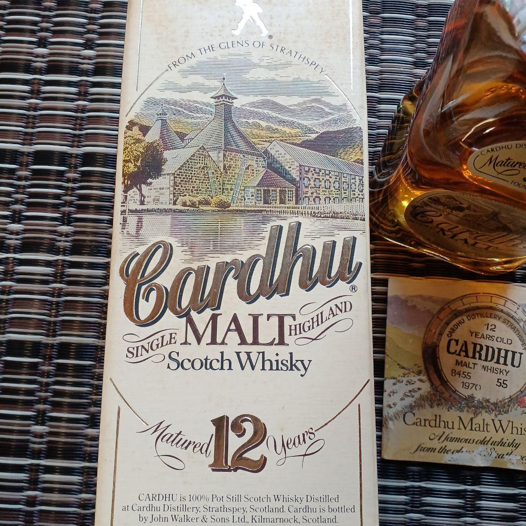 Cardhuカーデュ 12年 シングルモルトウイスキー 43%