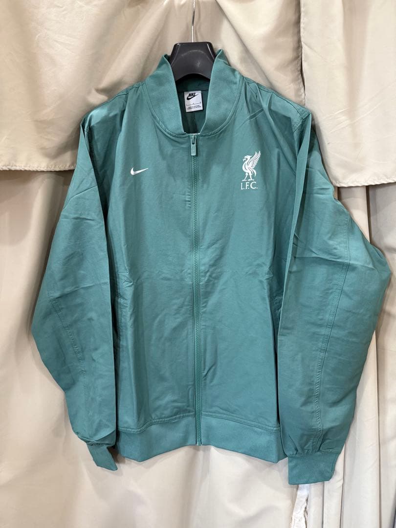 【新品】 リバプールFC ボンバージャケット グリーン 24/25 L