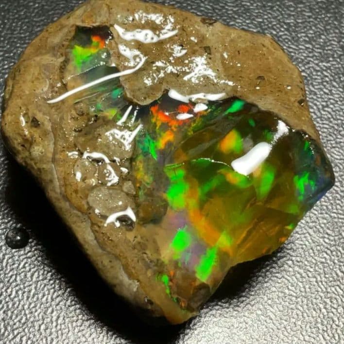 【90CT】エチオピア　オパール　原石　鉱物標本