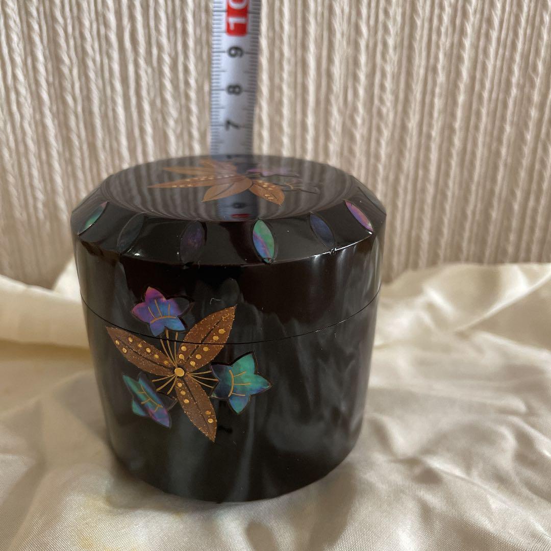 棗☆輪島塗☆笹りんどう☆一后一兆☆茶道具