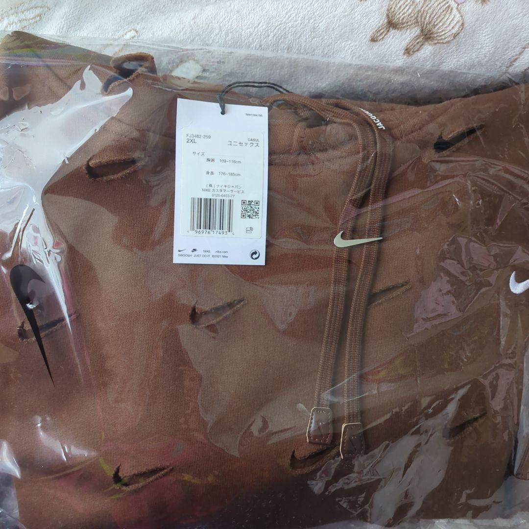 ナイキジャックムスパーカーXXLカカオワオ