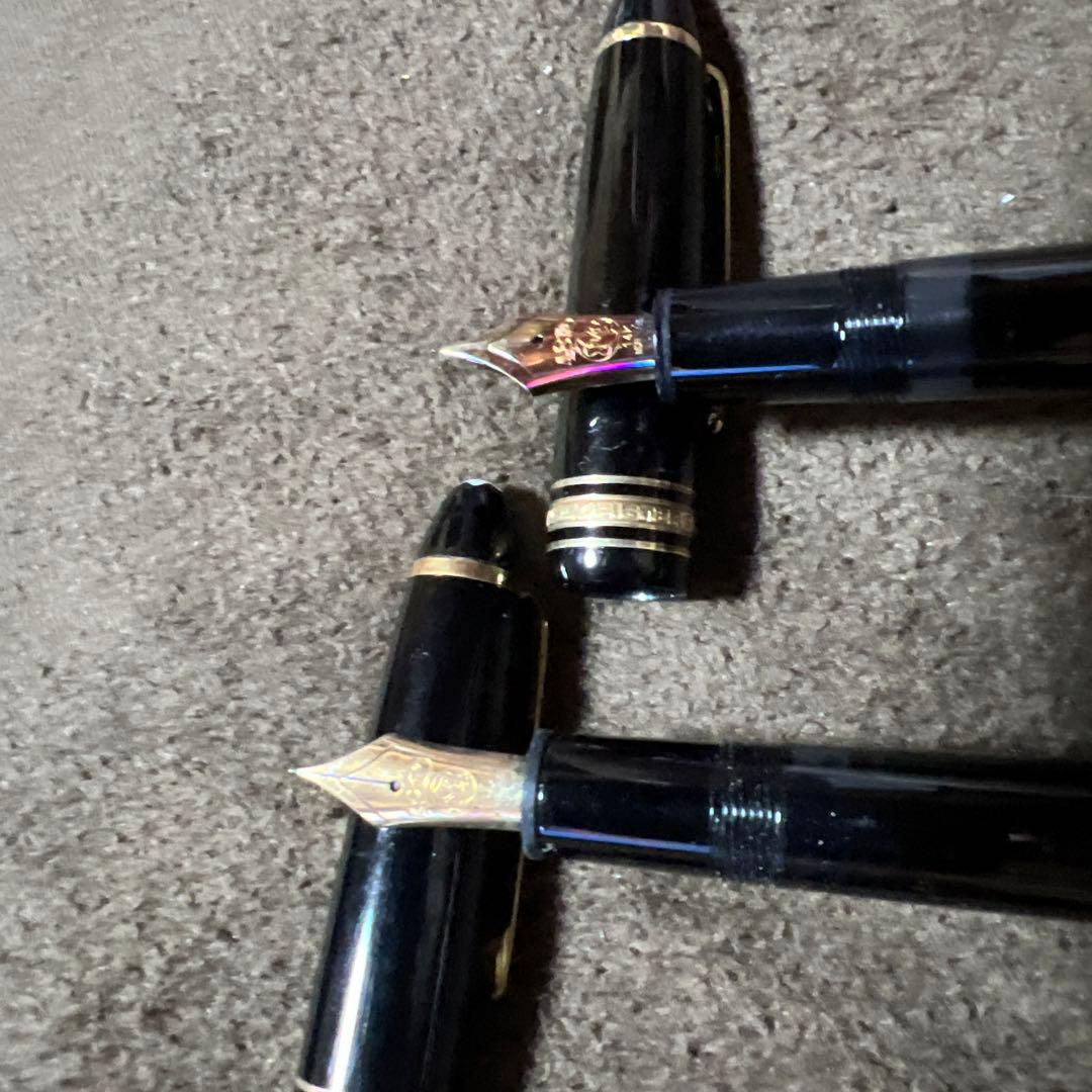 MONTBLANC 万年筆2本、ボールペン3本セット