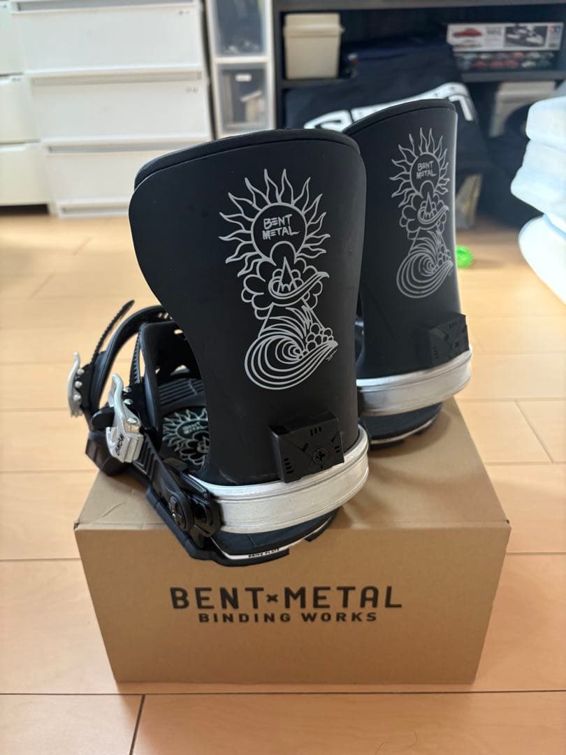 BENT L TRANSFER ビンディング ブラック M
