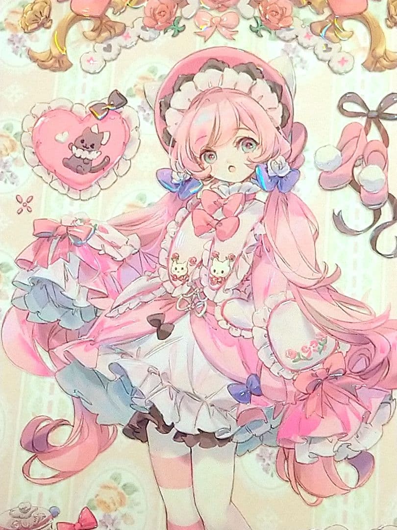 ✩のこり１✩J768＃萌宠暴击(贝壳光)shine切り売り海外人物マステ女の子