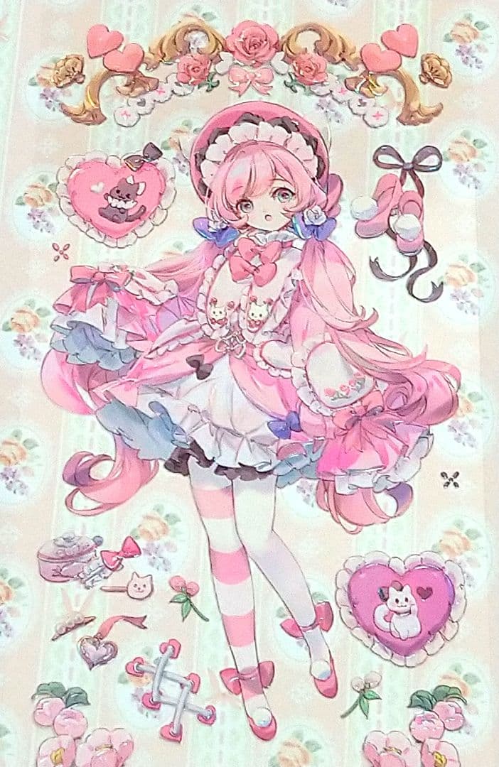 ✩のこり１✩J768＃萌宠暴击(贝壳光)shine切り売り海外人物マステ女の子