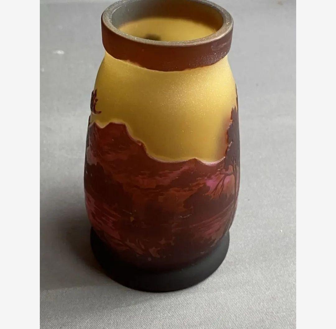 【期間限定値下】Émile Gallé エミール・ガレ★花瓶★サイン有り