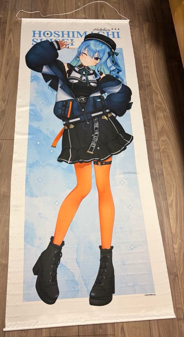 ホロライブ　星街すいせい　SHIBUYA TSUTAYA 特大タペストリー