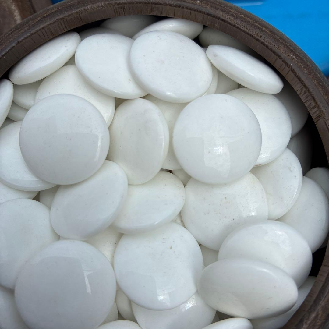 (そ)高級 囲碁 碁笥 碁石