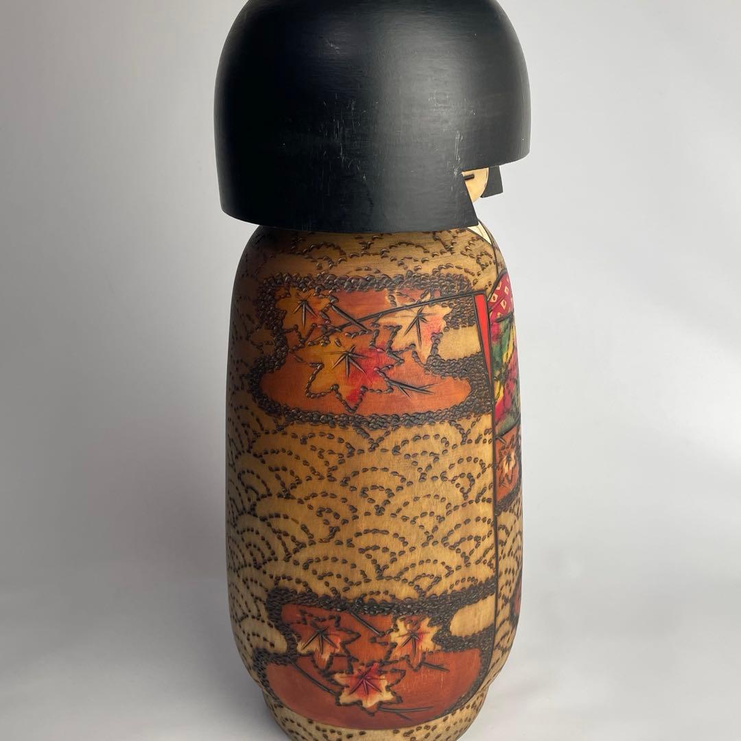 希少 小林伊之助 伊之助 作 創作こけし 郷土玩具