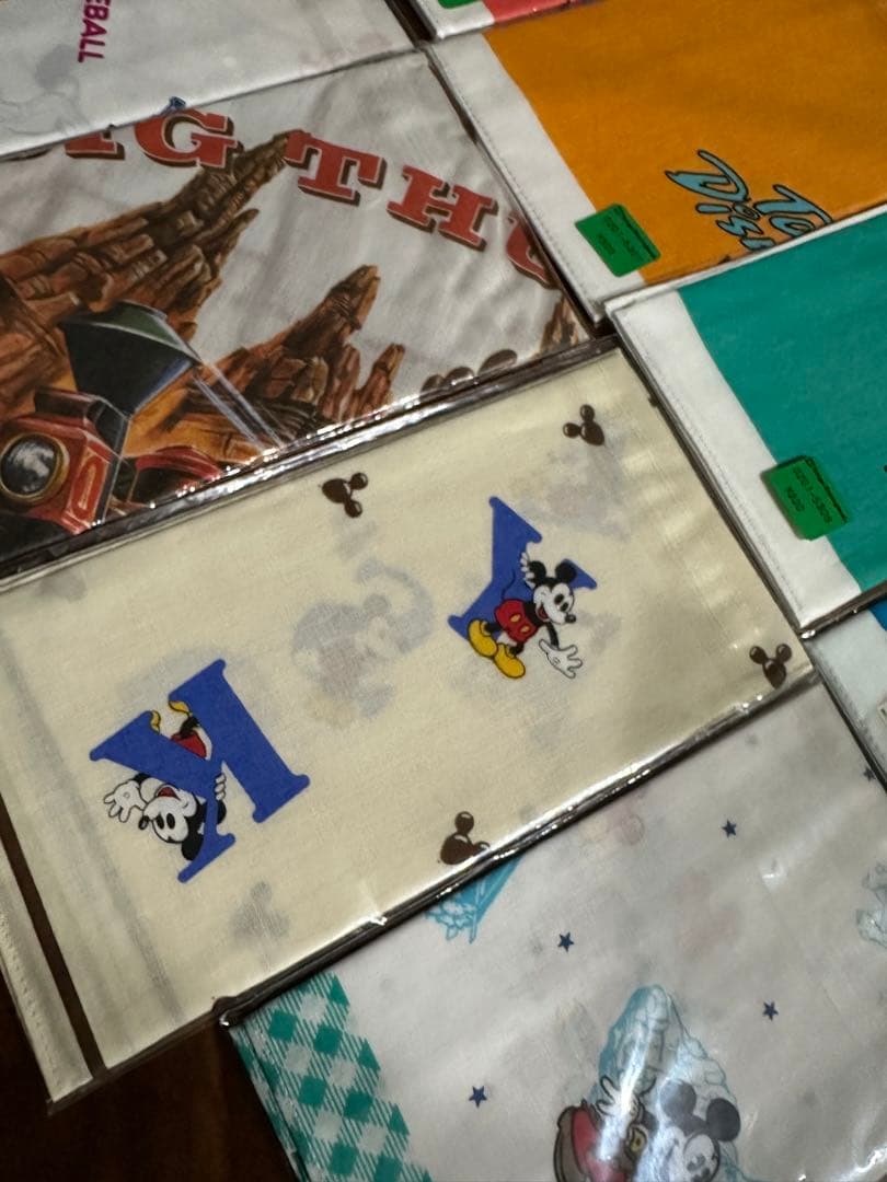東京ディズニーランド　ハンカチ　当時もの　レア