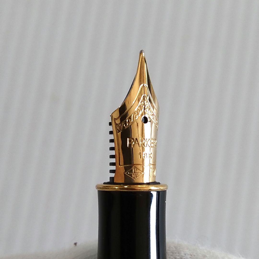 【未使用品】パーカー 万年筆 ソネット 18K 旧モデル　ボルドー　箱 入り