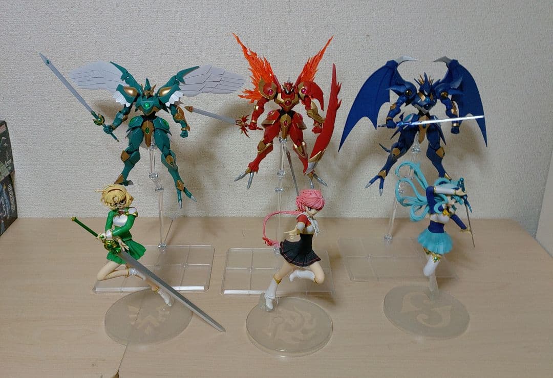 魔法騎士レイアース SPフィギュアMODEROID 完成品 モデロイド