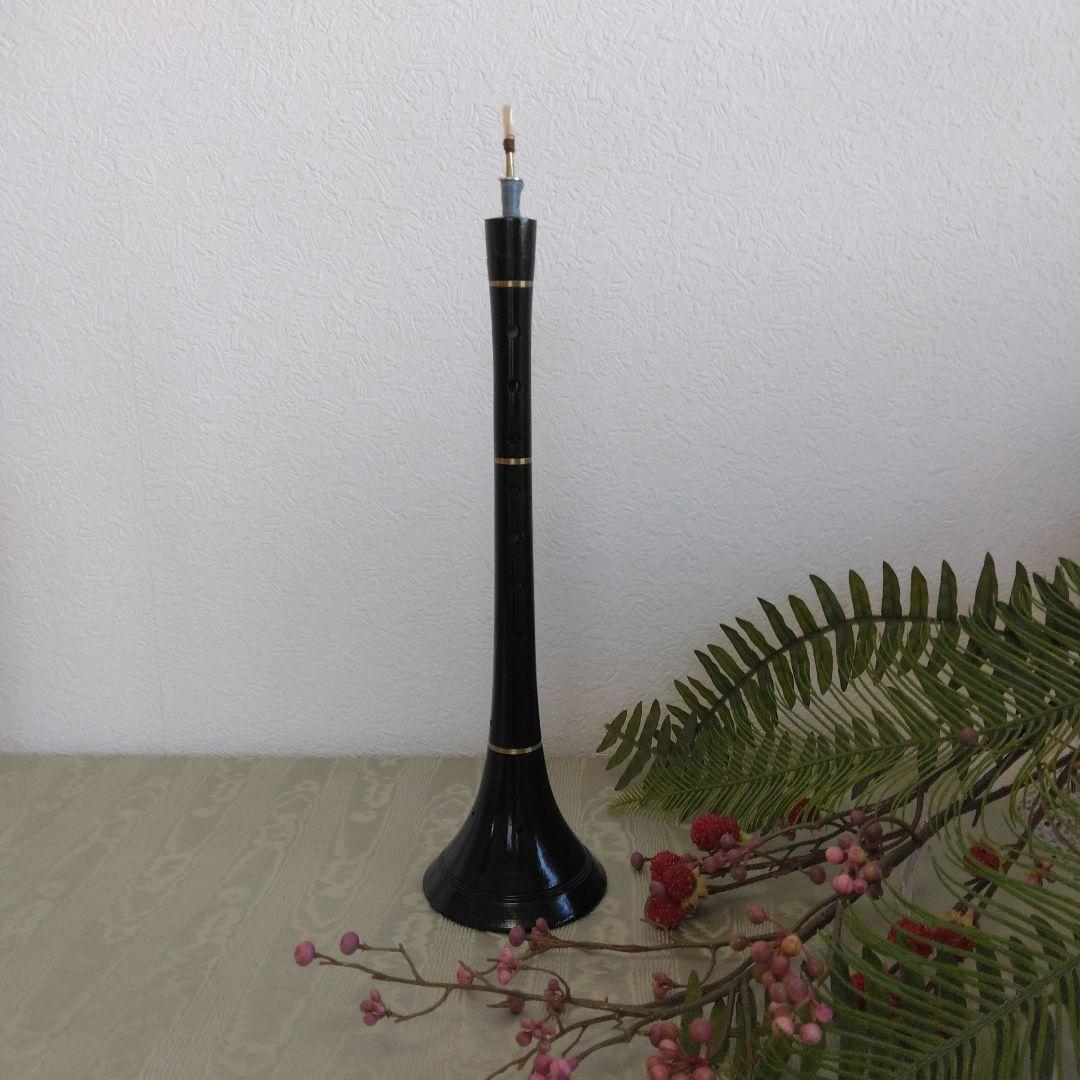 G-257　Zurna ズルナ36cm管　コイル巻き装飾　民族木管楽器　トルコ