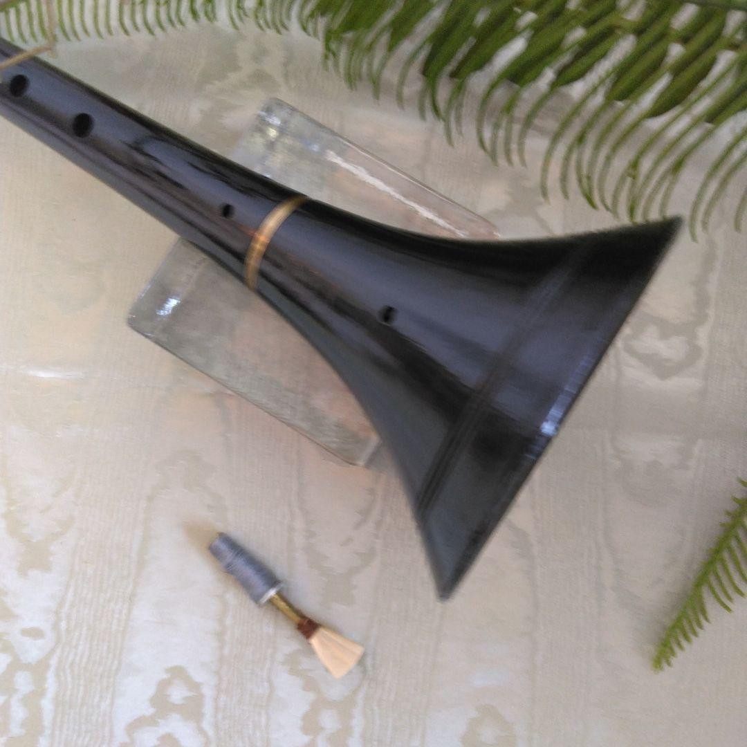 G-257　Zurna ズルナ36cm管　コイル巻き装飾　民族木管楽器　トルコ