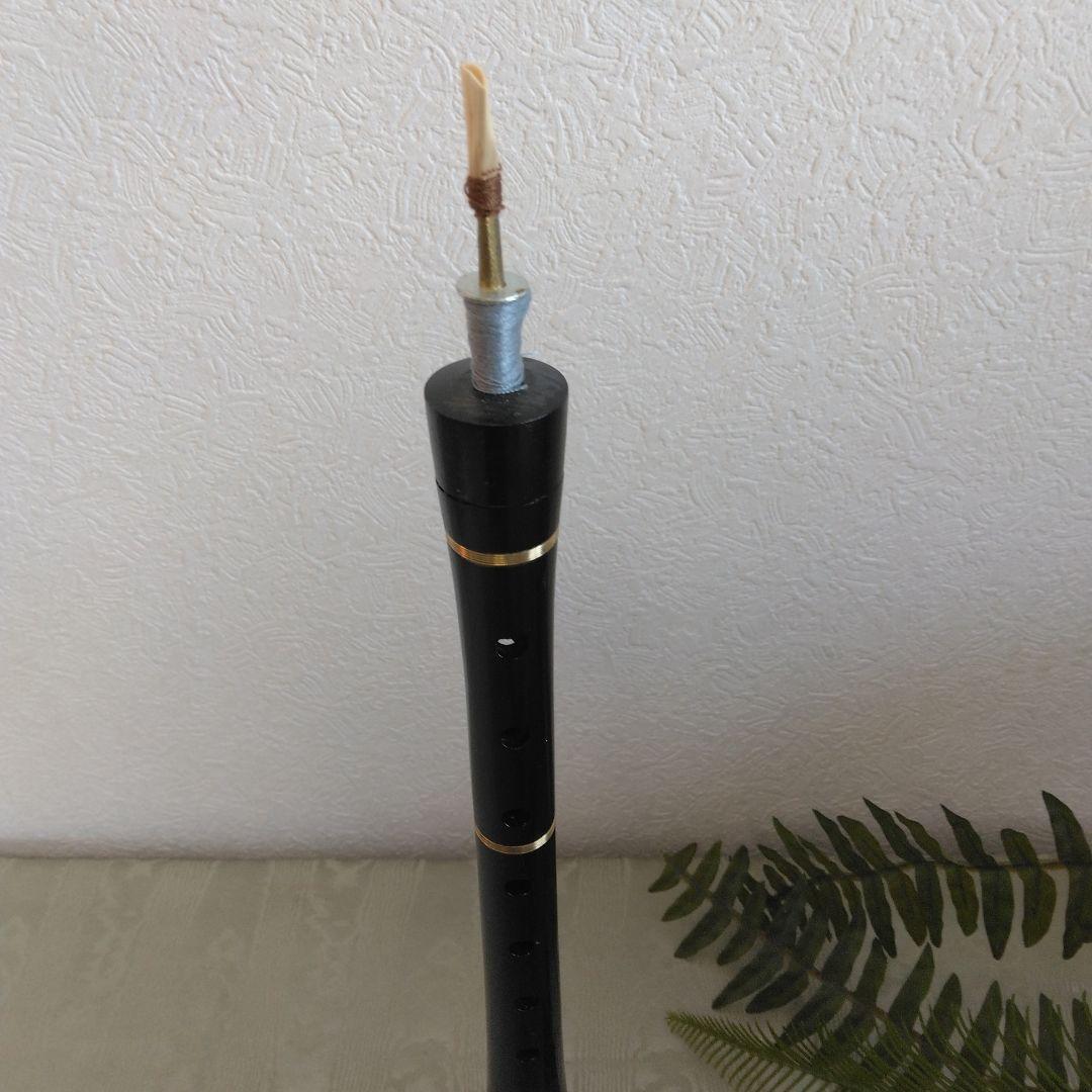 G-257　Zurna ズルナ36cm管　コイル巻き装飾　民族木管楽器　トルコ