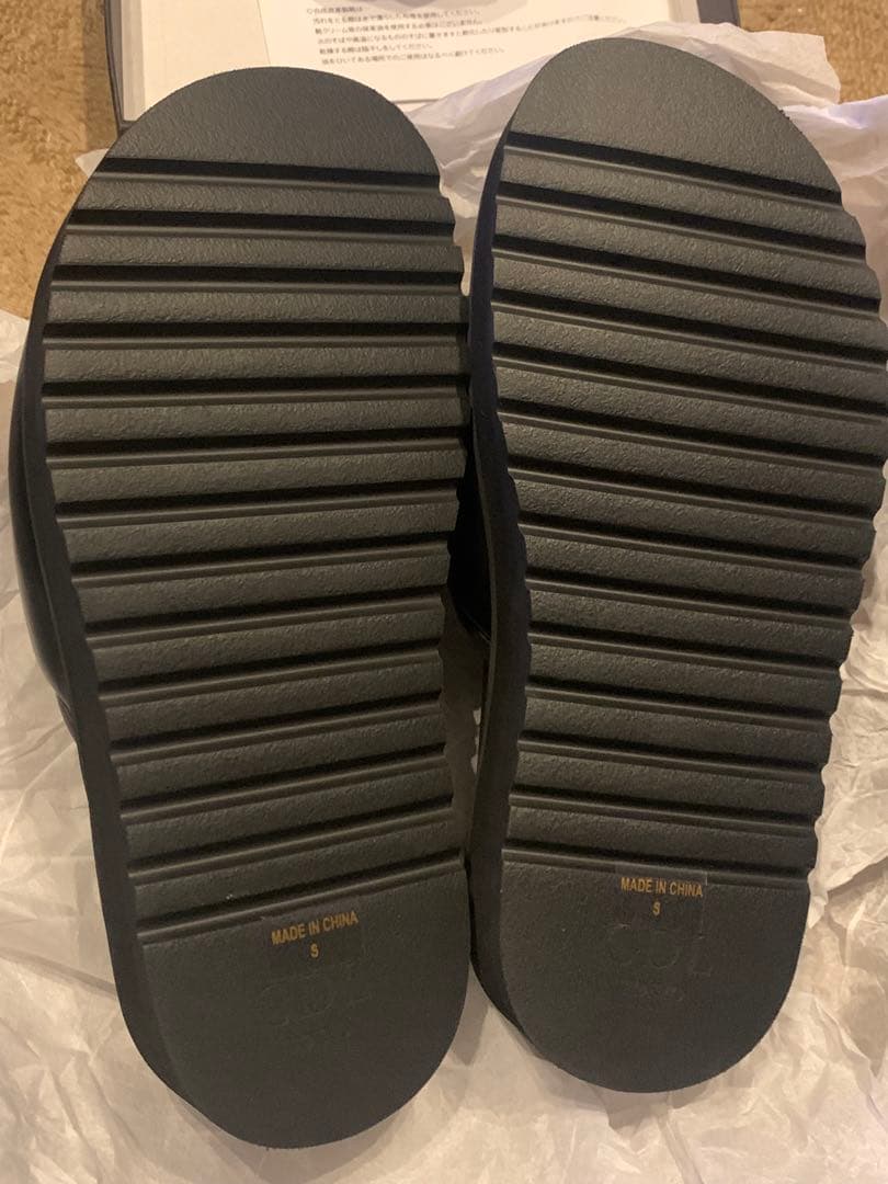 新品 CDLTOKYO Padded Platform Sandals Sサイズ
