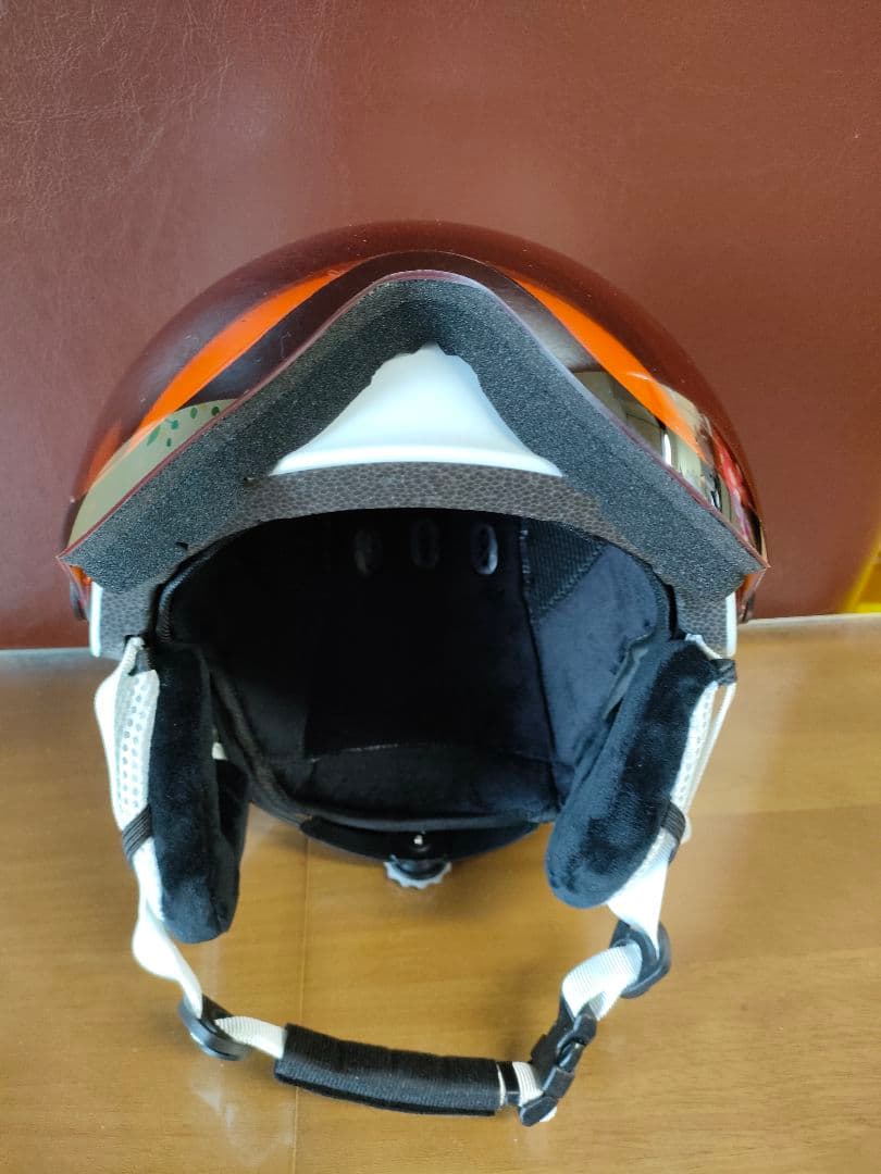 スキー用ヘルメット Lサイズ ホワイト