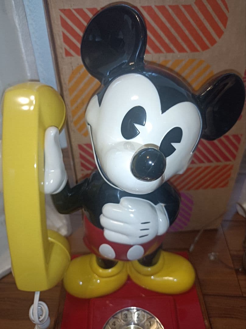 超希少　 　ウォルトディズニー　ミッキーマウス電話機