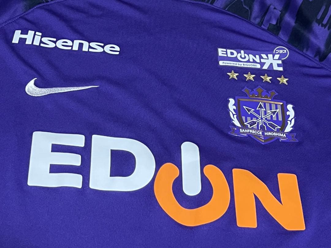 ナイキ サンフレッチェ広島 山﨑大地 ユニフォーム 3番 オーセンティック