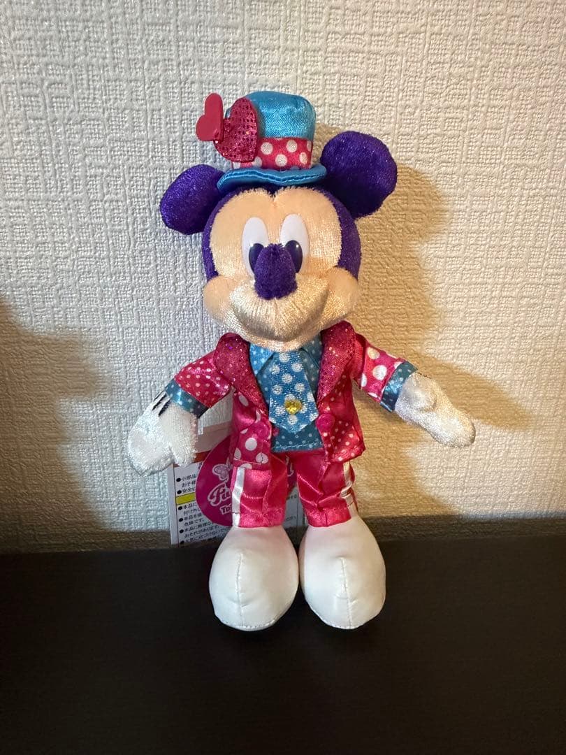 【美品】ディズニー パルパルーザ ミニー ファンダーランド ぬいぐるみバッジ