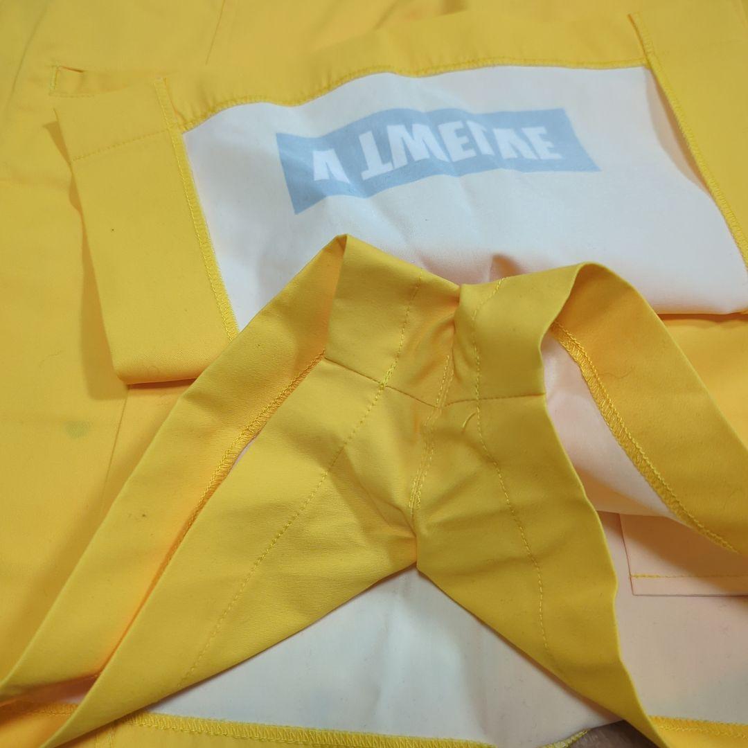 V12 ゴルフ　レディース　スカート　インナーパンツ　ロゴスカート　黄色　M　L