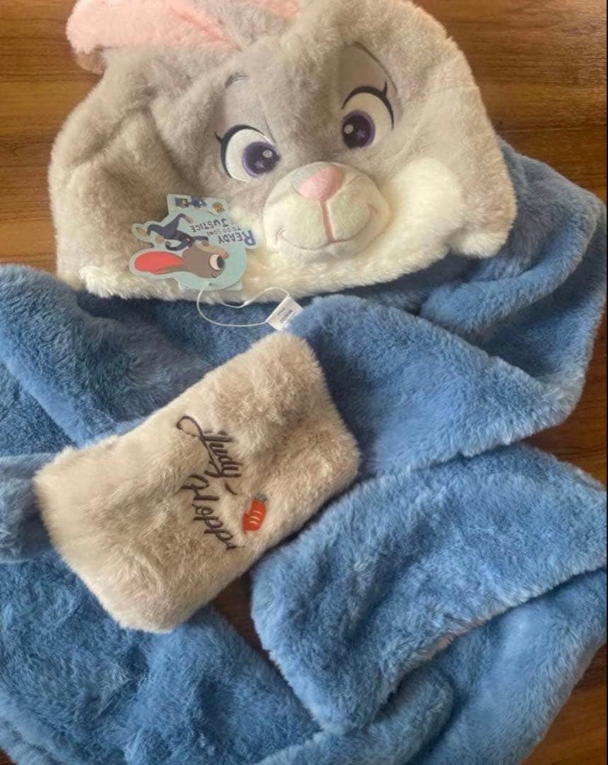 Zootopia マフラー　ジュディとニック