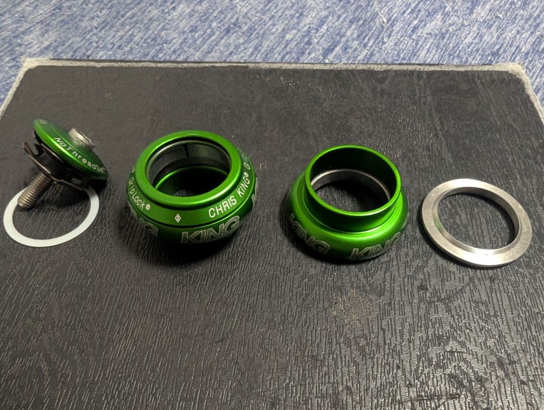 【新品未使用】CHRISKING 1-1/8 マットエメラルド