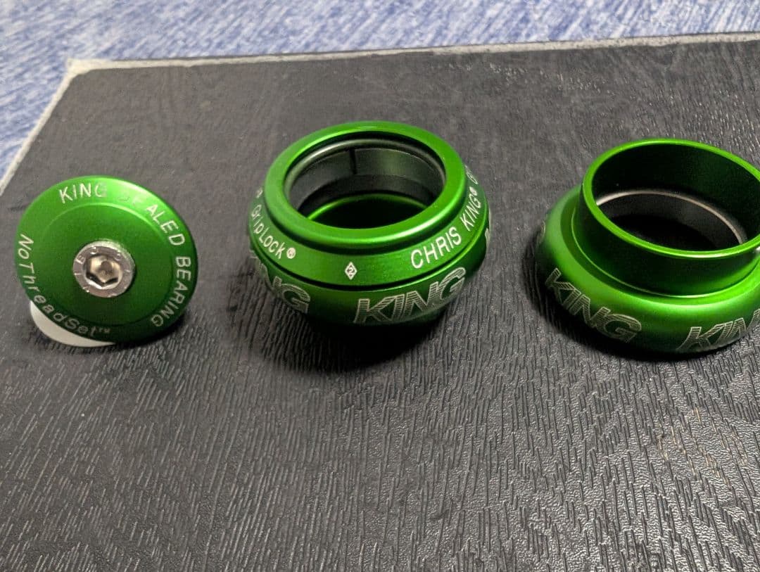 【新品未使用】CHRISKING 1-1/8 マットエメラルド