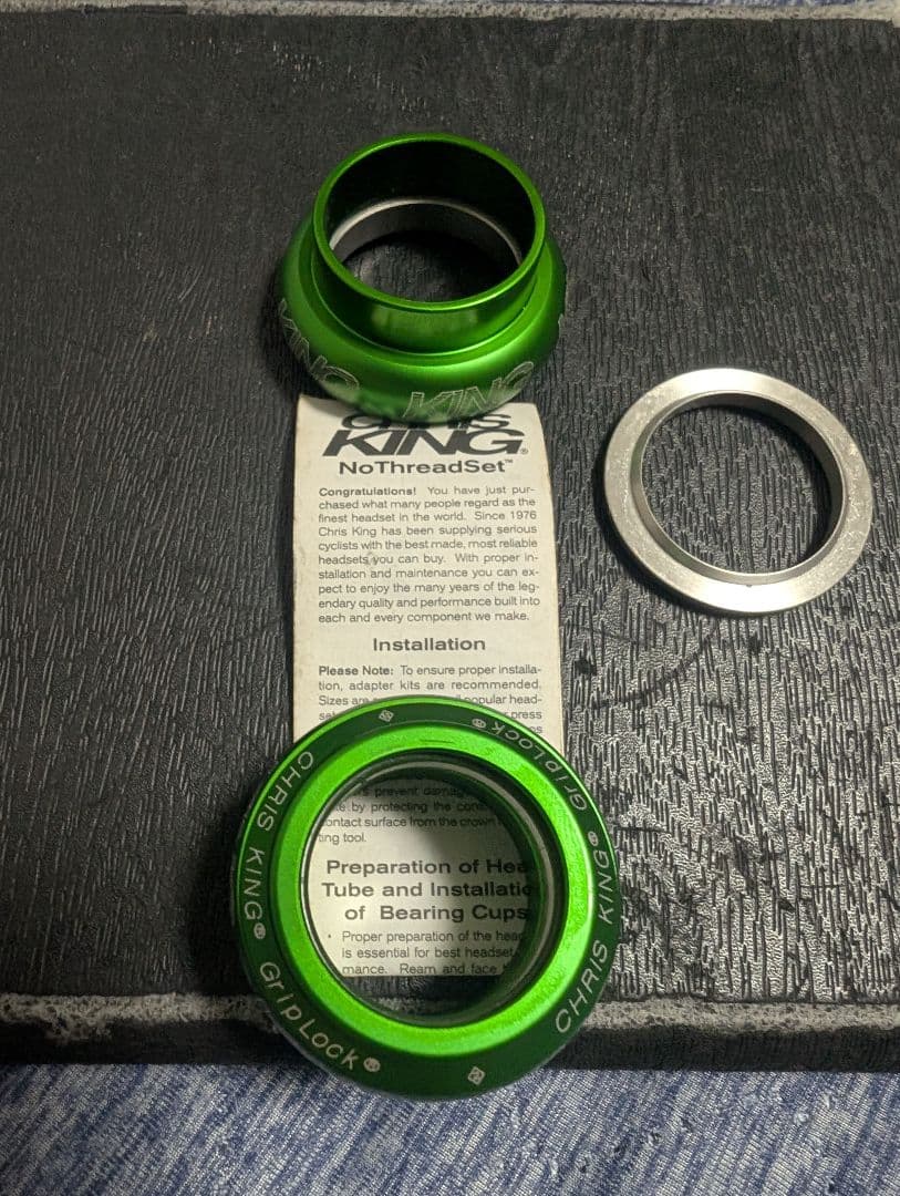 【新品未使用】CHRISKING 1-1/8 マットエメラルド