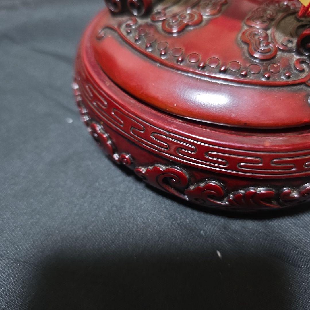 清時代　骨董品　朱肉