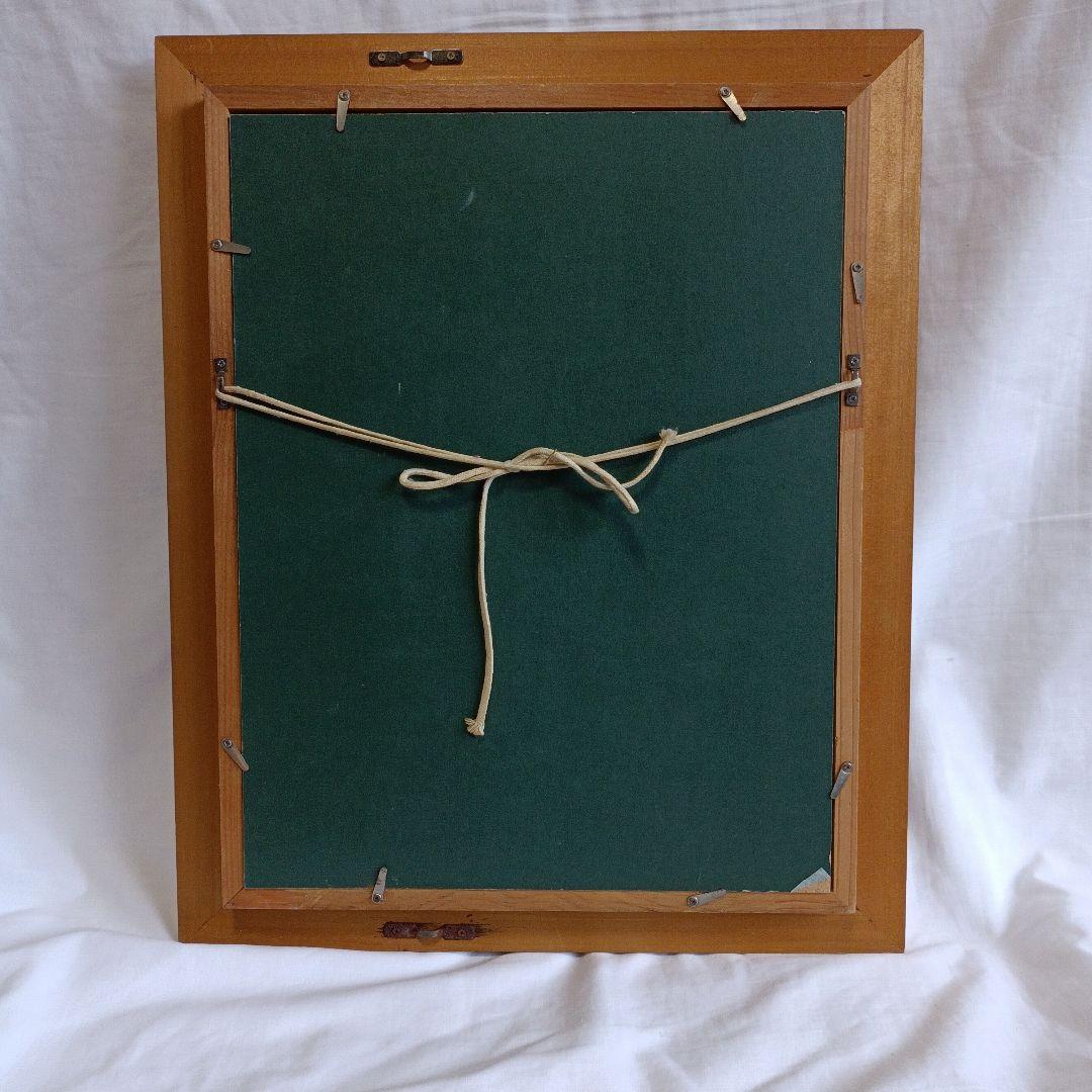 紫陽花の油絵　　4号