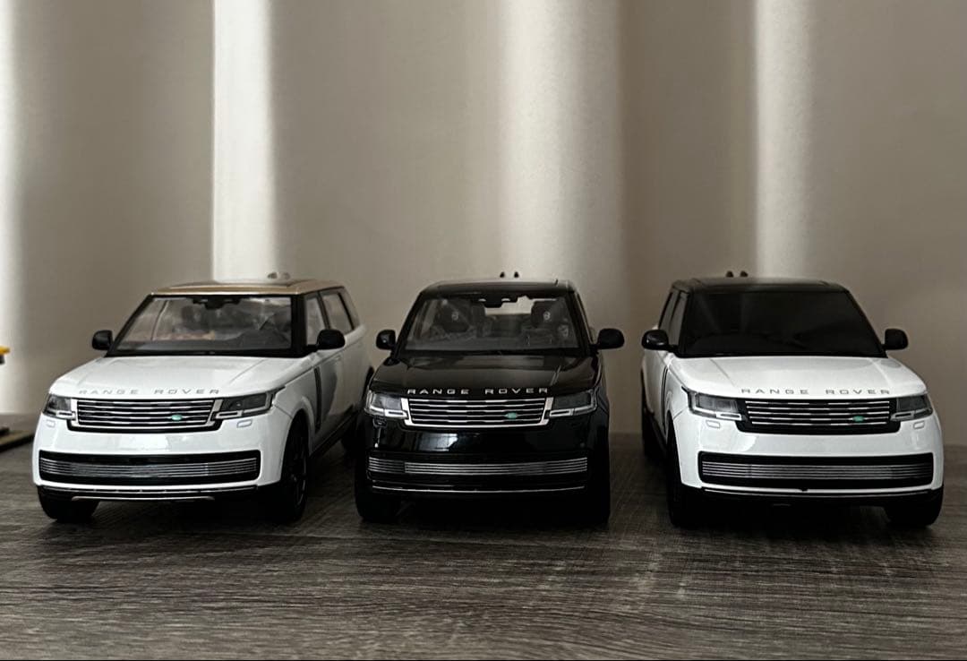 レンジローバー ダイキャスト 3台セット