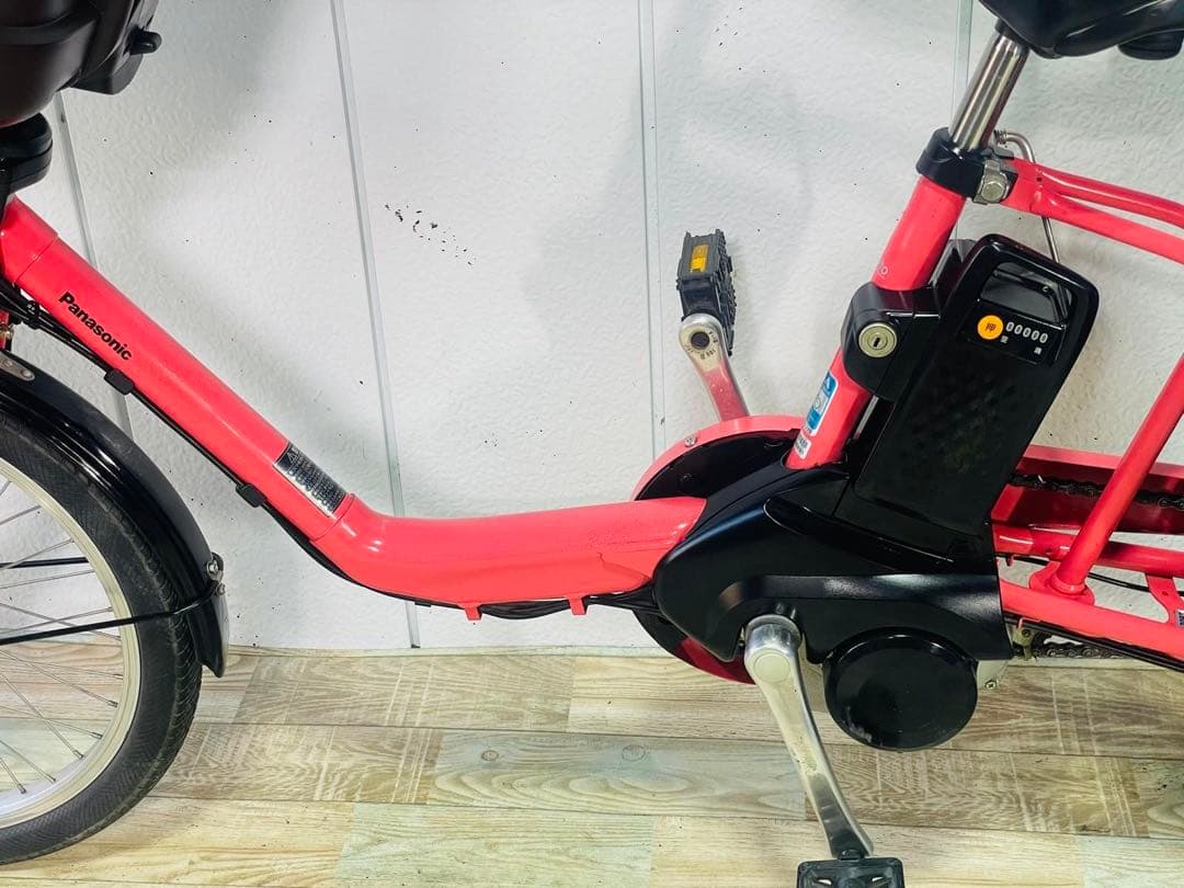 ★3093パナソニック12アンペア 20インチ子供乗せ電動アシスト自転車