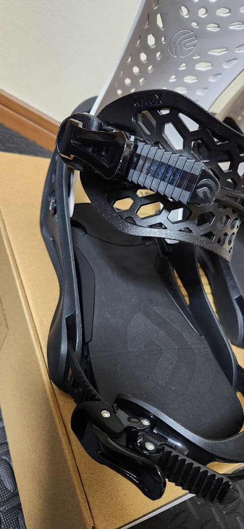 フラックスPR ビンディング Lサイズ ブラック/ホワイト