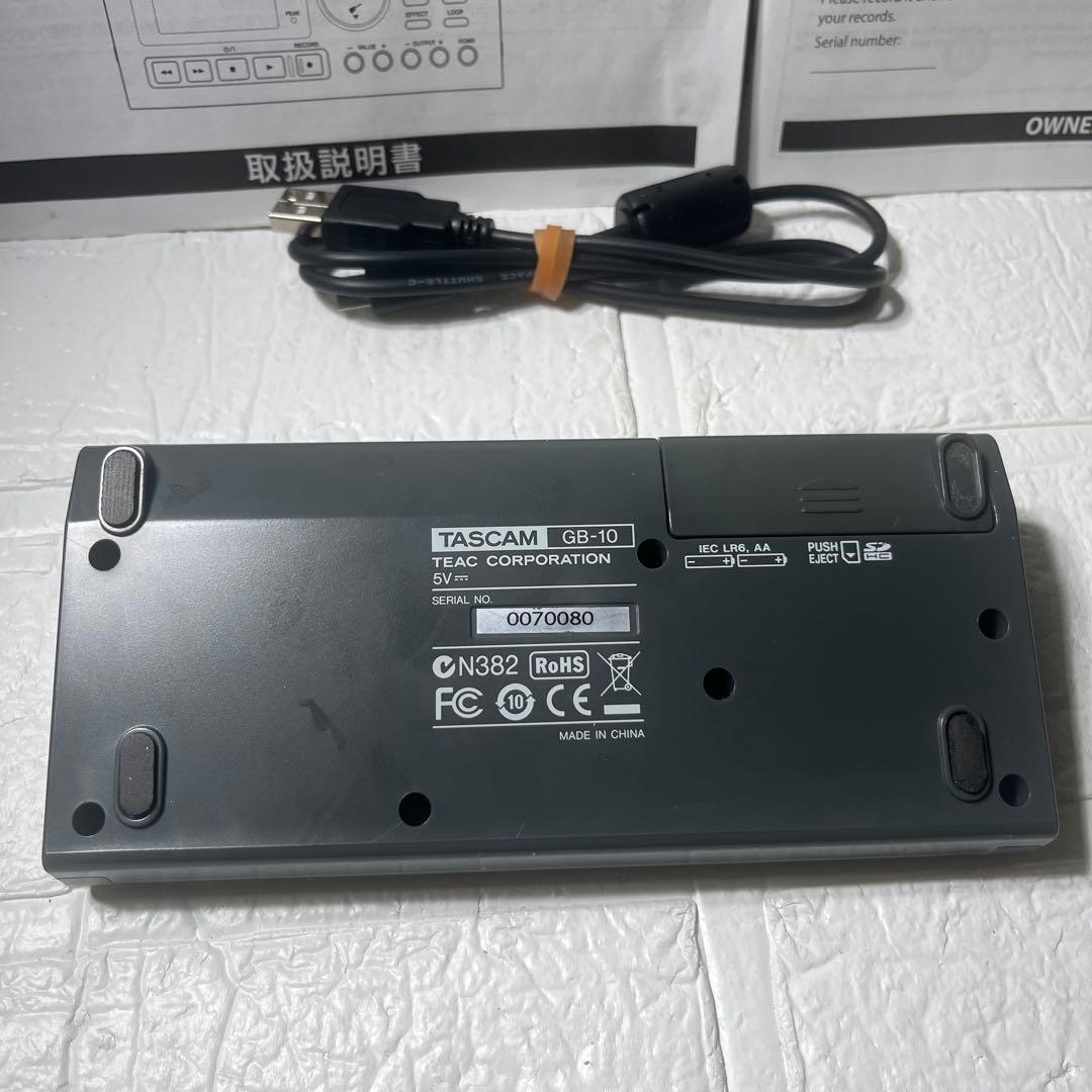 TASCAM トレーナー/レコーダー ギター&ベース用 GB-10 動作確認済み