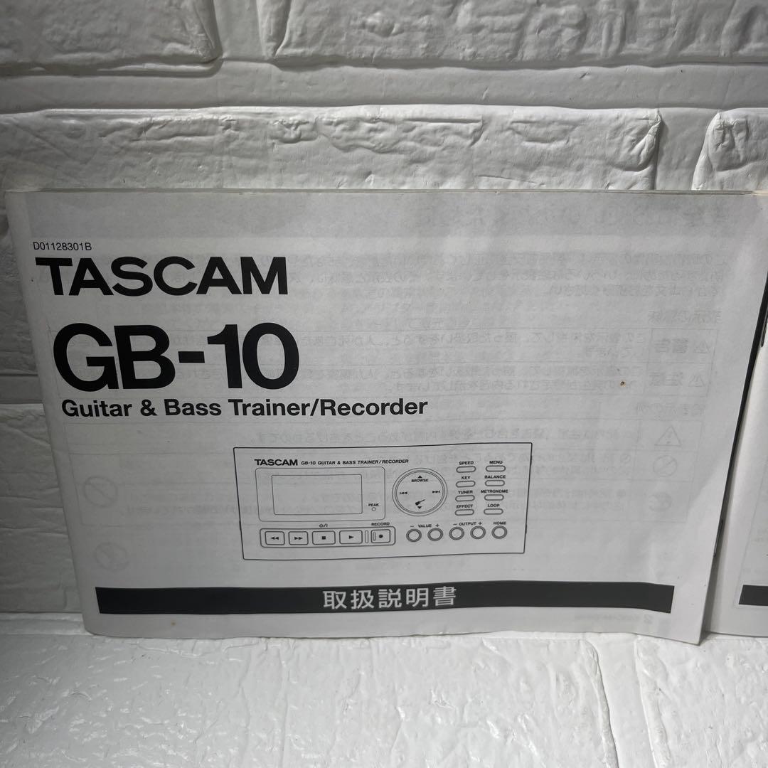 TASCAM トレーナー/レコーダー ギター&ベース用 GB-10 動作確認済み