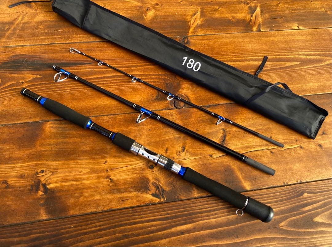 ジギングロッド　大物対応　3ピースパックロッド　スロージギング　スピニング