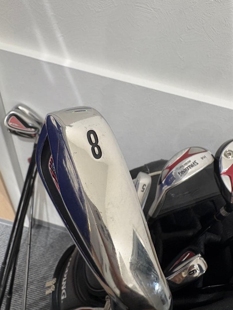 最終値下げ 【美品】スポルディング　メンズゴルフクラブセット　　フルセット