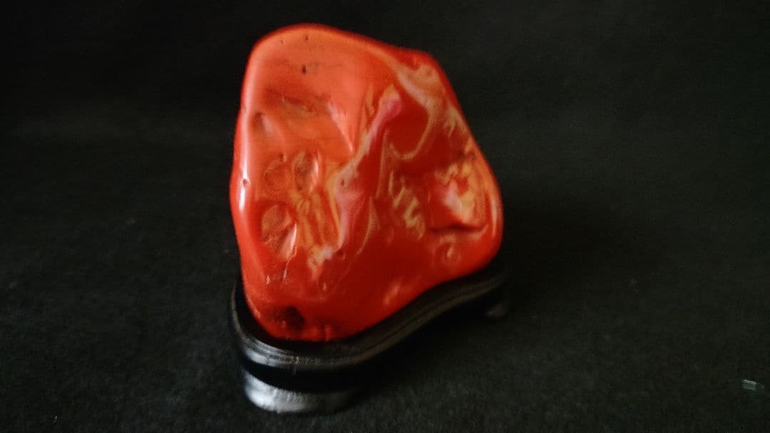 佐藤の赤玉 　赤石　赤玉石