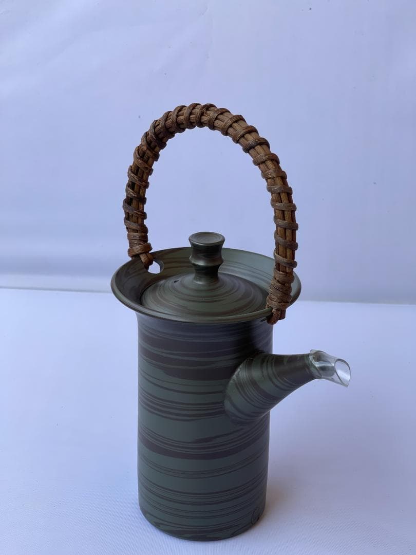 常滑焼　小西洋平　源心彩　練込　急須　土瓶　茶道具　茶注　茶器