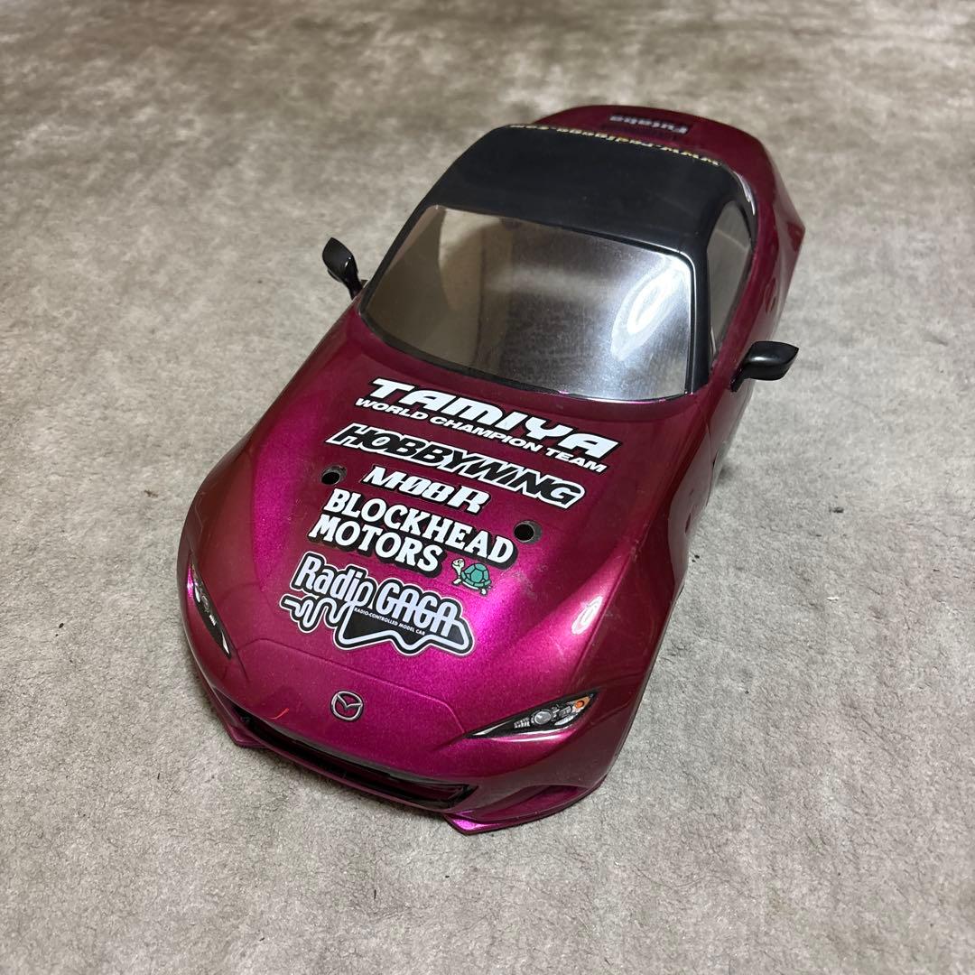 タミヤ1/10RC M-08R シャーシキット 組み立て済み